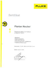 Florian Neuber - Messkurs mit Praktikum